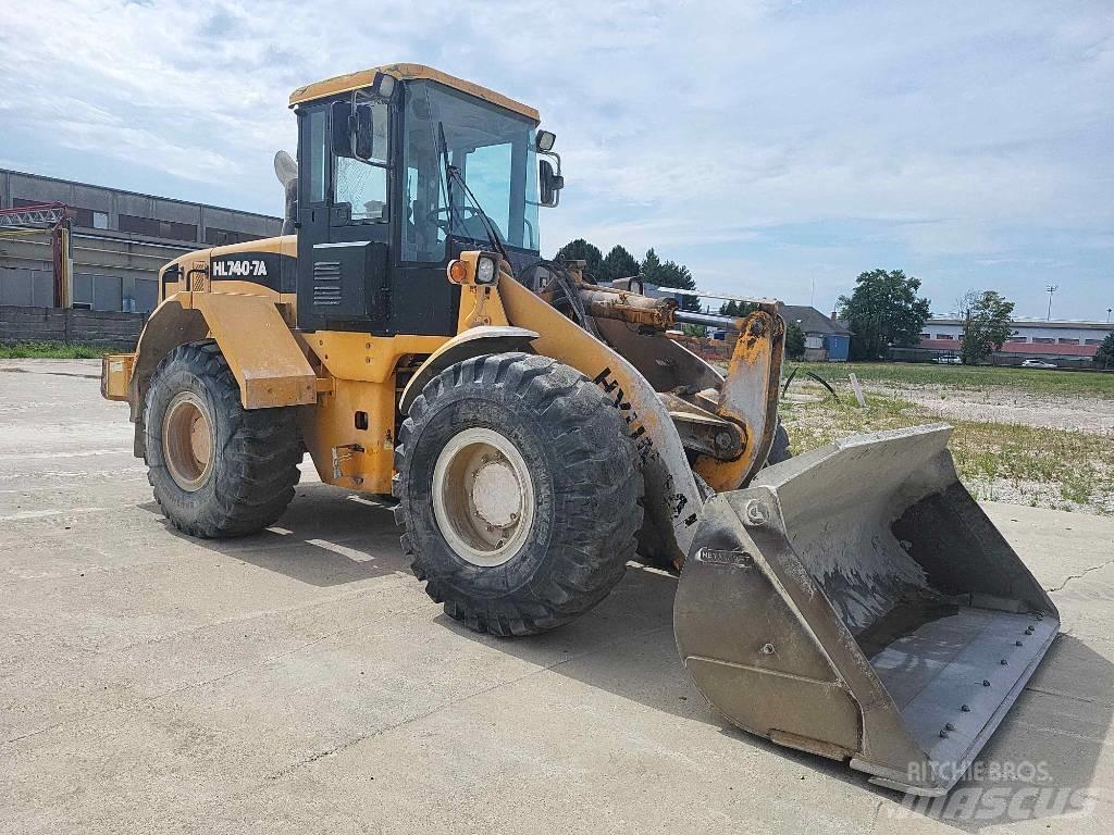 Hyundai HL 740-7 A Фронтальні навантажувачі