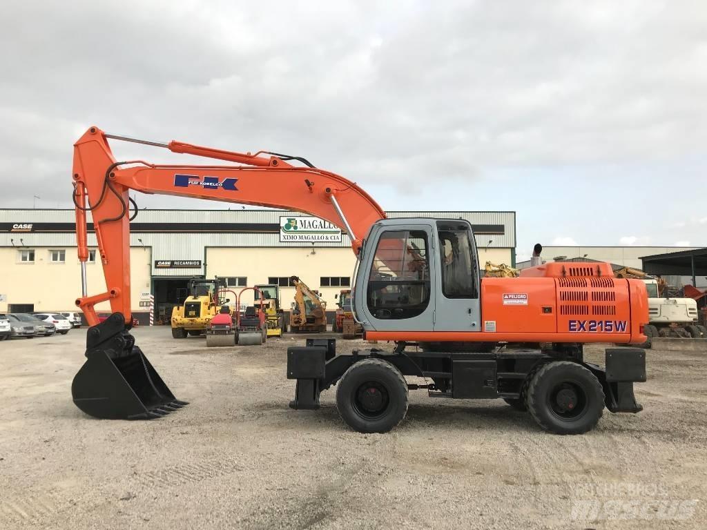 Fiat-Kobelco EX215W Колісні екскаватори