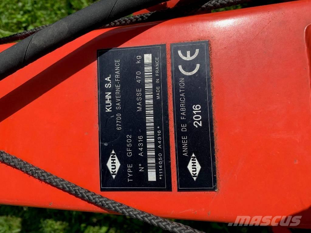 Kuhn GF 502 Граблі і сінозворушувачі