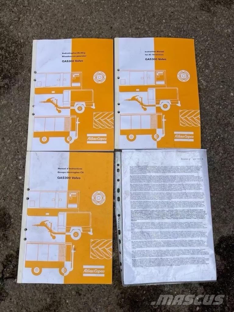 Atlas Copco QAS 300 Дизельні генератори