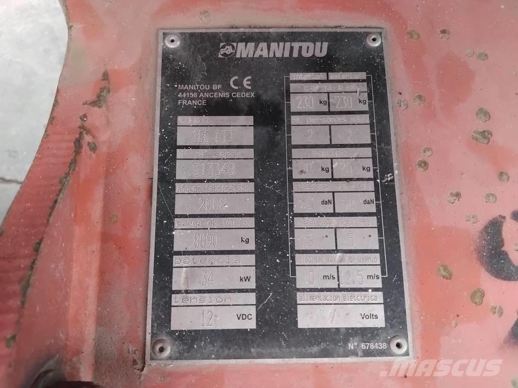 Manitou 180ATJ Колінчаті підйомники