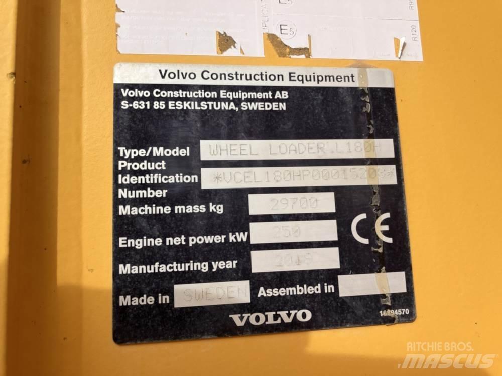 Volvo L180H Фронтальні навантажувачі