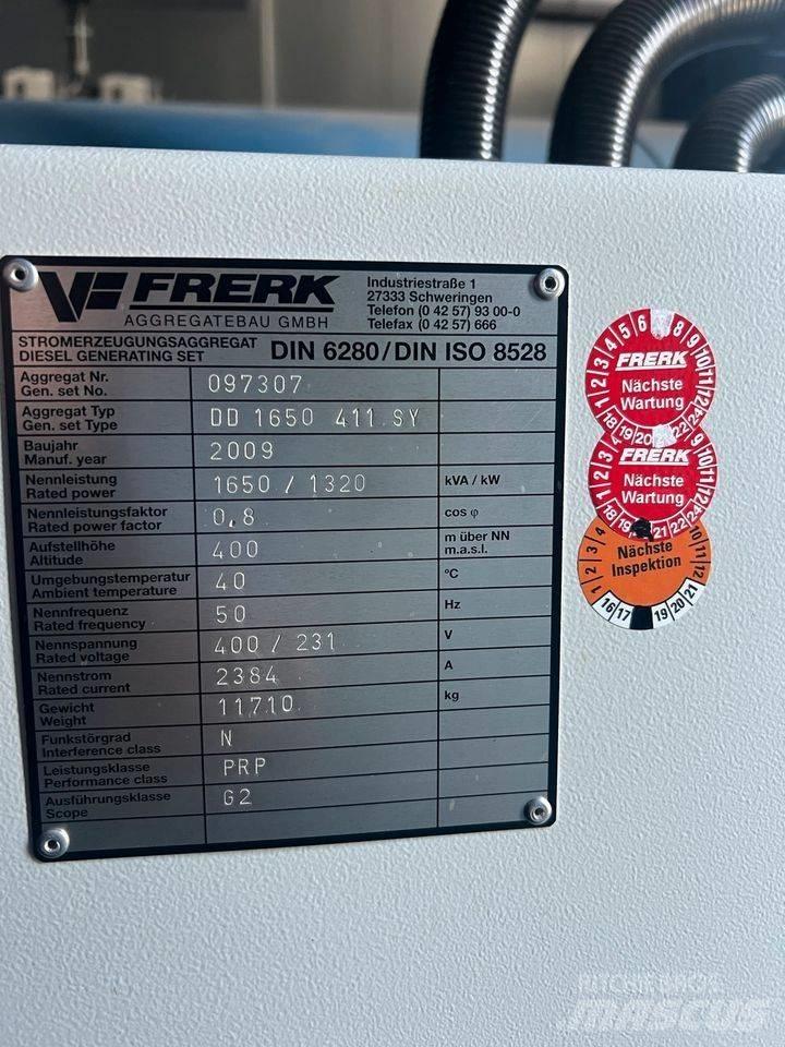 MTU 1650 KVA Дизельні генератори