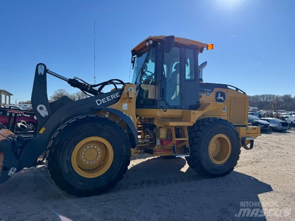John Deere 524P Фронтальні навантажувачі