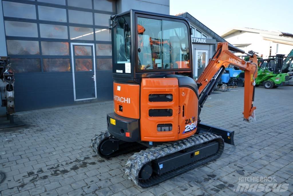 Hitachi ZX 26 U-6 Міні-екскаватори < 7т