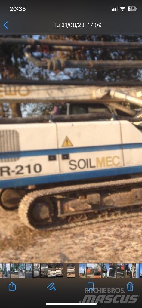  Soil mec R 210. Cfa Інше бурове обладнання