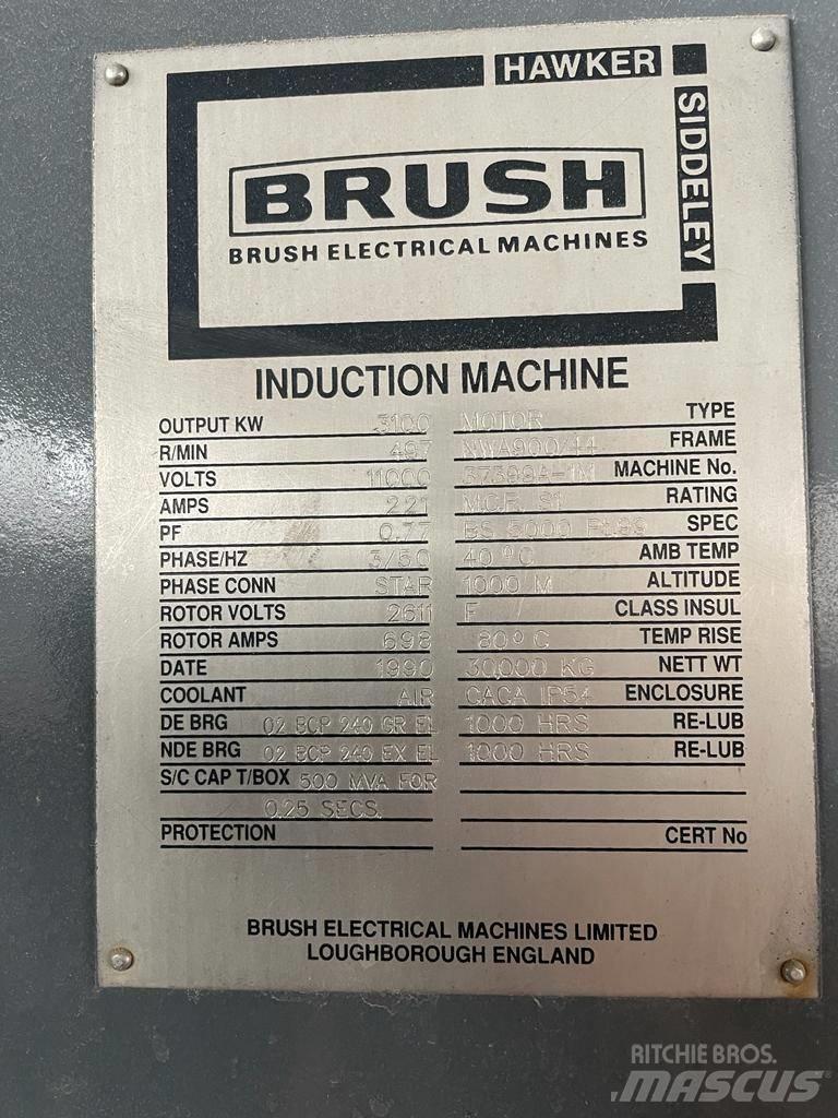  Brush 3100kW Motor Двигуни і приводи