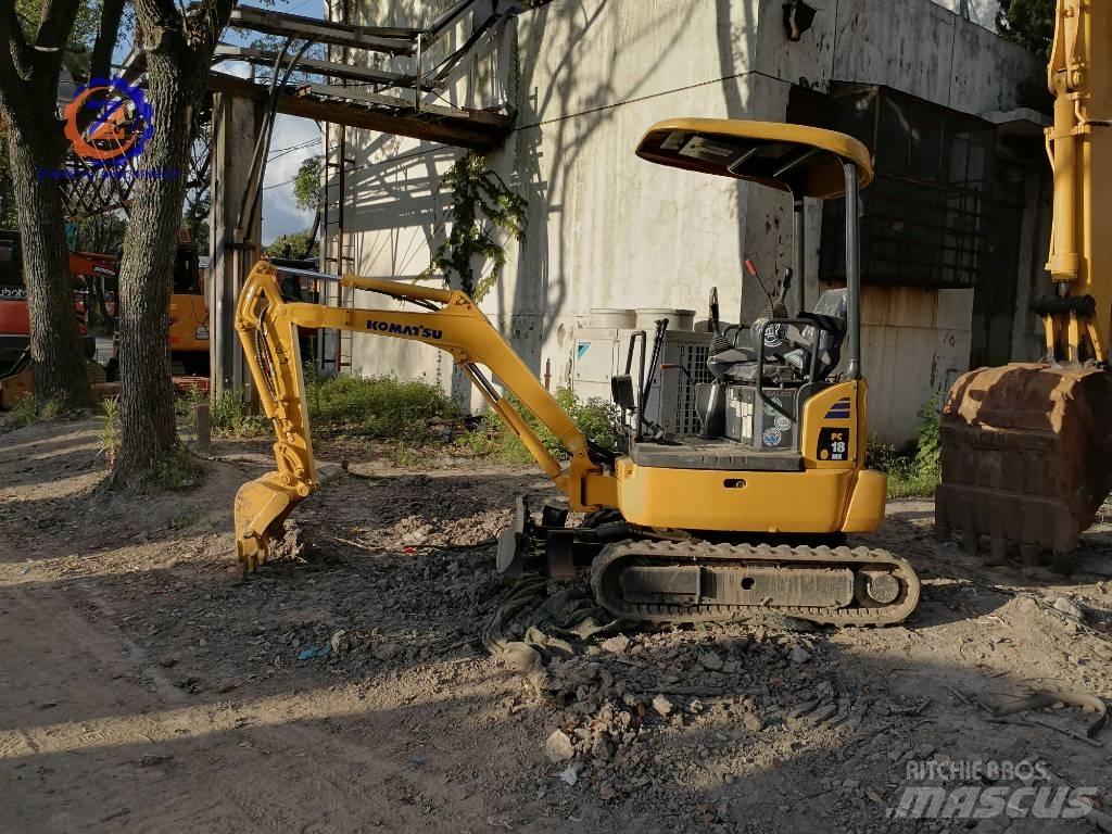 Komatsu PC 18 MR-2 Міні-екскаватори < 7т