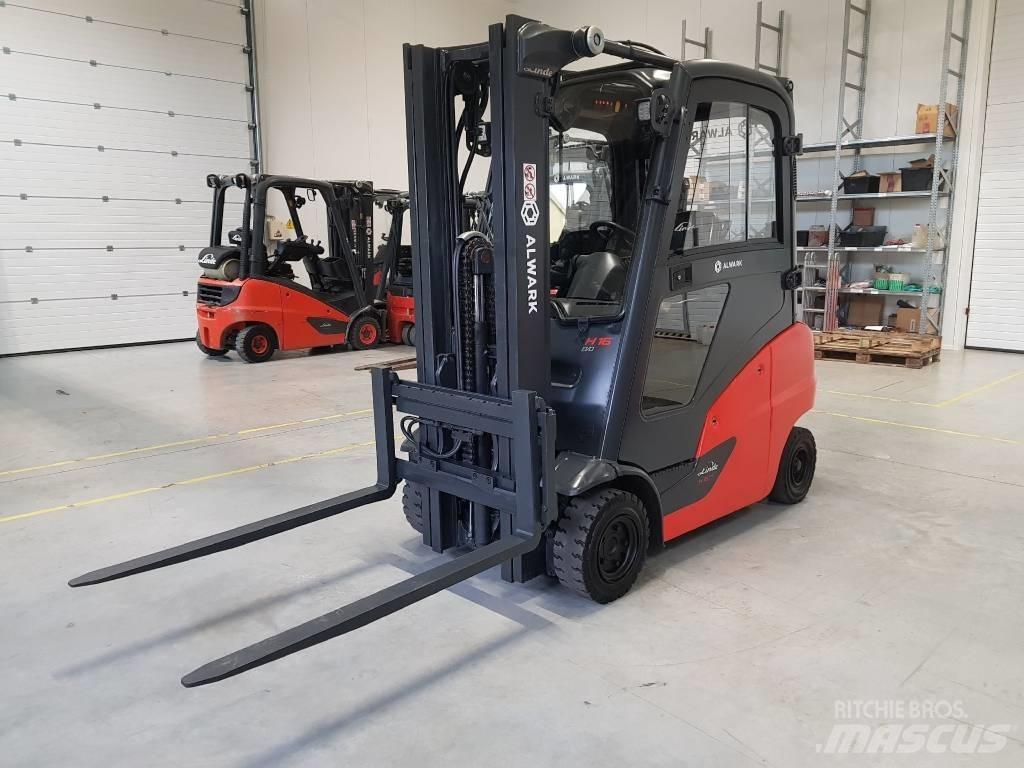 Linde H16D Дизельні навантажувачі