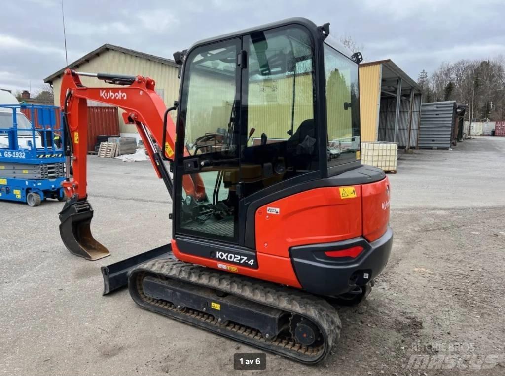 Kubota KX 027 Міні-екскаватори < 7т