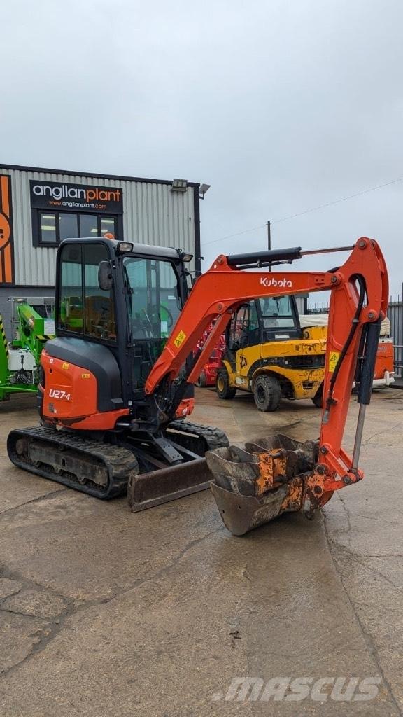 Kubota U 27-4 Міні-екскаватори < 7т