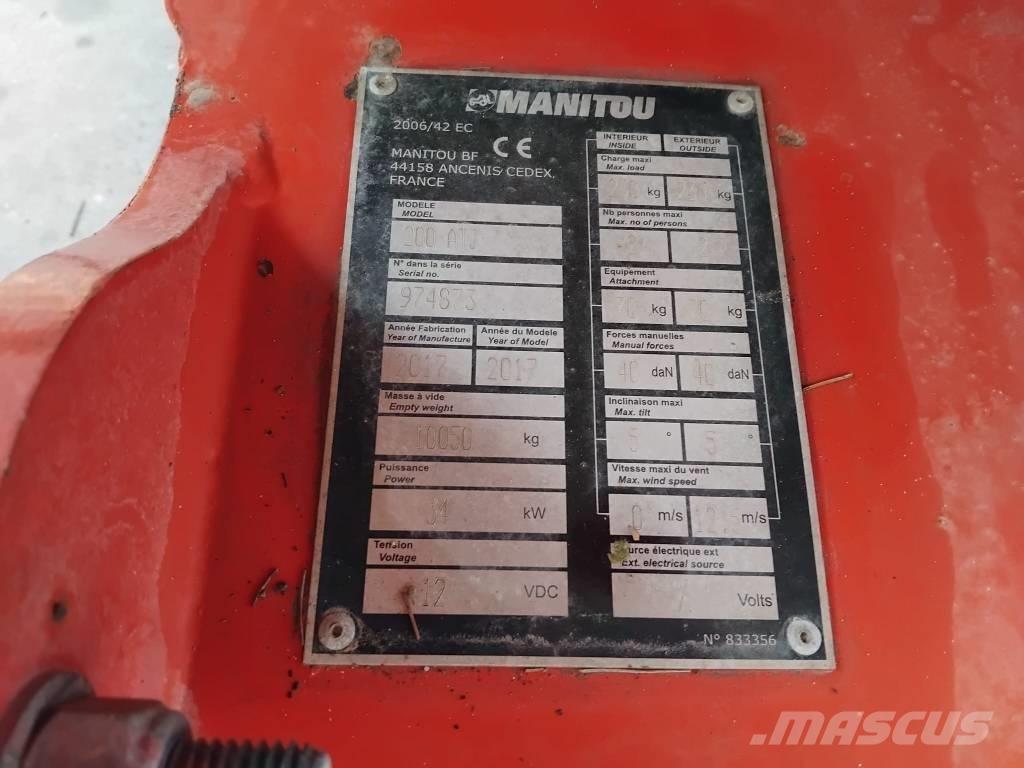 Manitou 200 ATJ Колінчаті підйомники