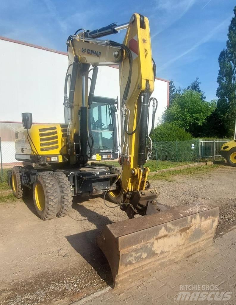 Yanmar B 110 W Колісні екскаватори