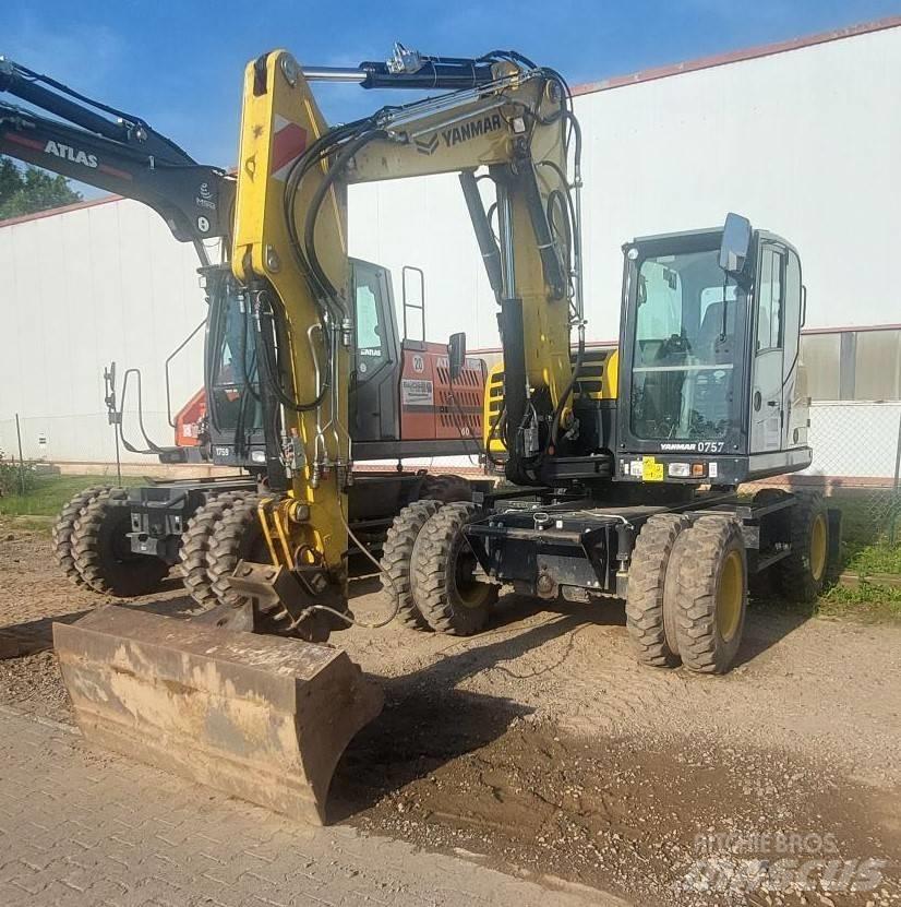 Yanmar B 110 W Колісні екскаватори