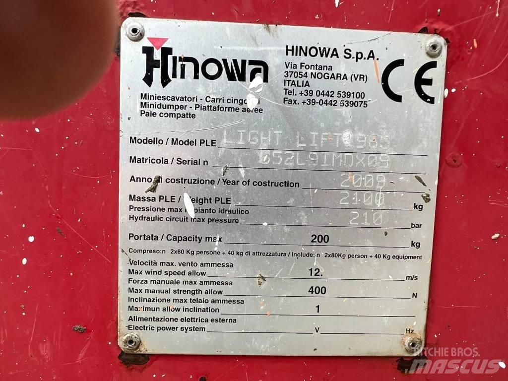 Hinowa LIGHLIFT 1965 Колінчаті підйомники