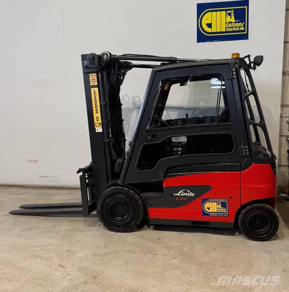 Linde truck E25 Електронавантажувачі