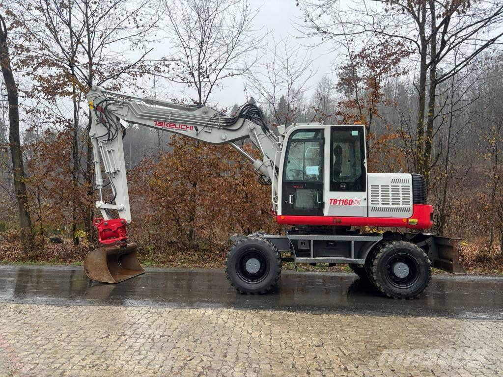 Takeuchi TB 1160 W Колісні екскаватори