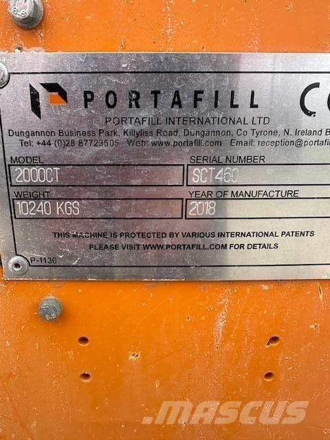 Portafill 2000CT Мобільні грохоти