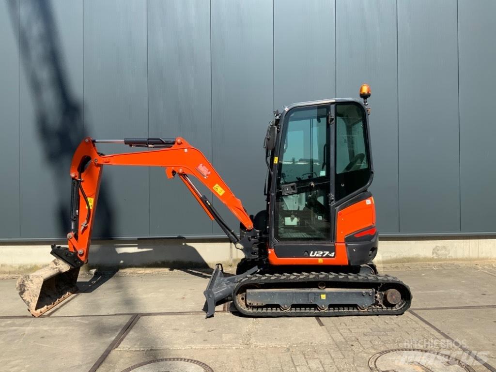 Kubota U 27-4 Міні-екскаватори < 7т