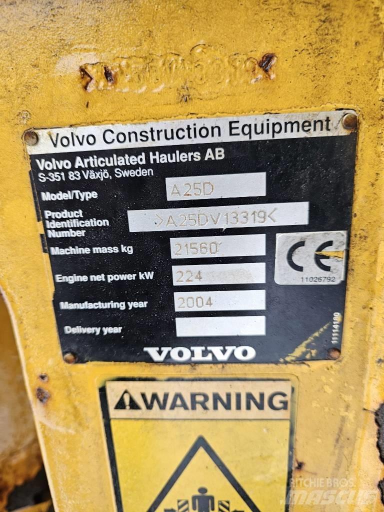 Volvo A25D / a30, a35 Зчленовані самоскиди