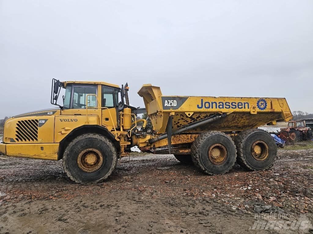 Volvo A25D / a30, a35 Зчленовані самоскиди