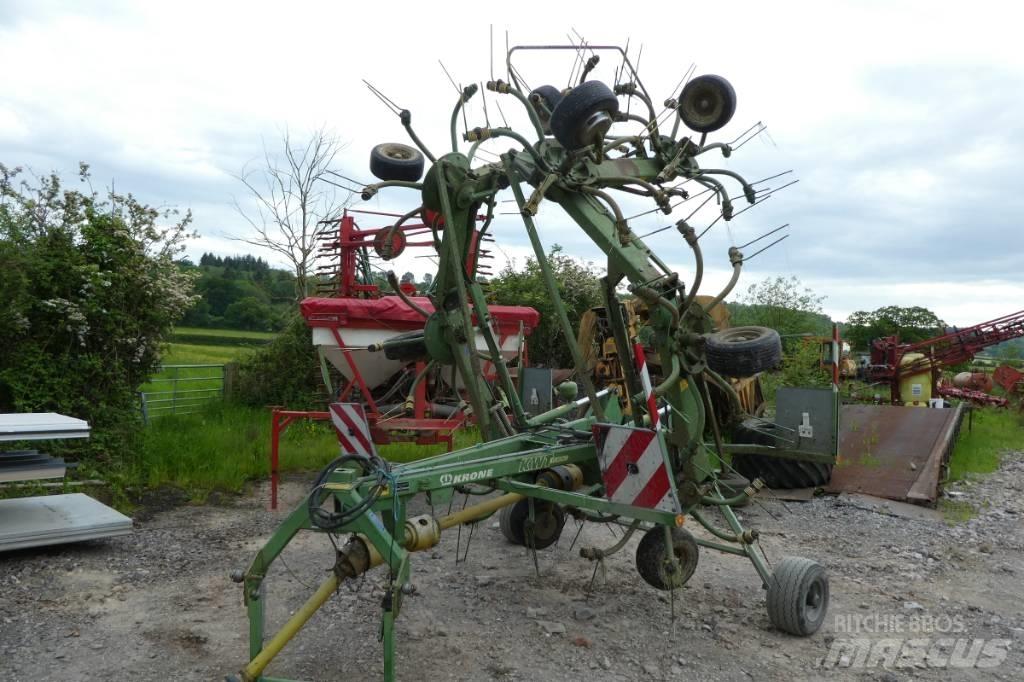 Krone KWT 10.50/8x7 Граблі і сінозворушувачі