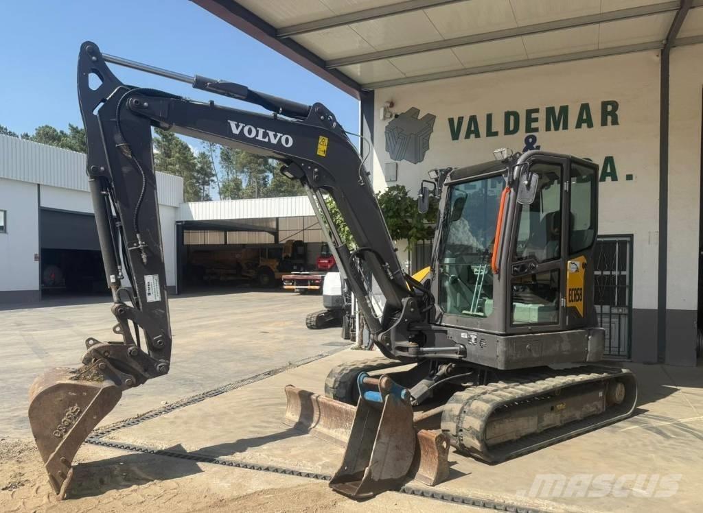Volvo ECR 58 F Міні-екскаватори < 7т