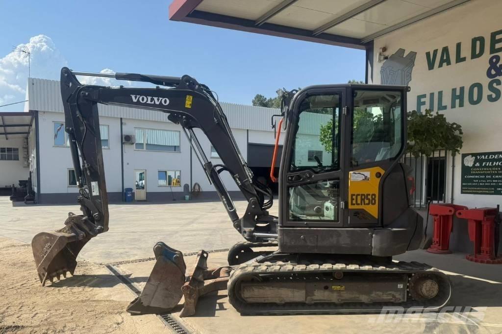 Volvo ECR 58 F Міні-екскаватори < 7т