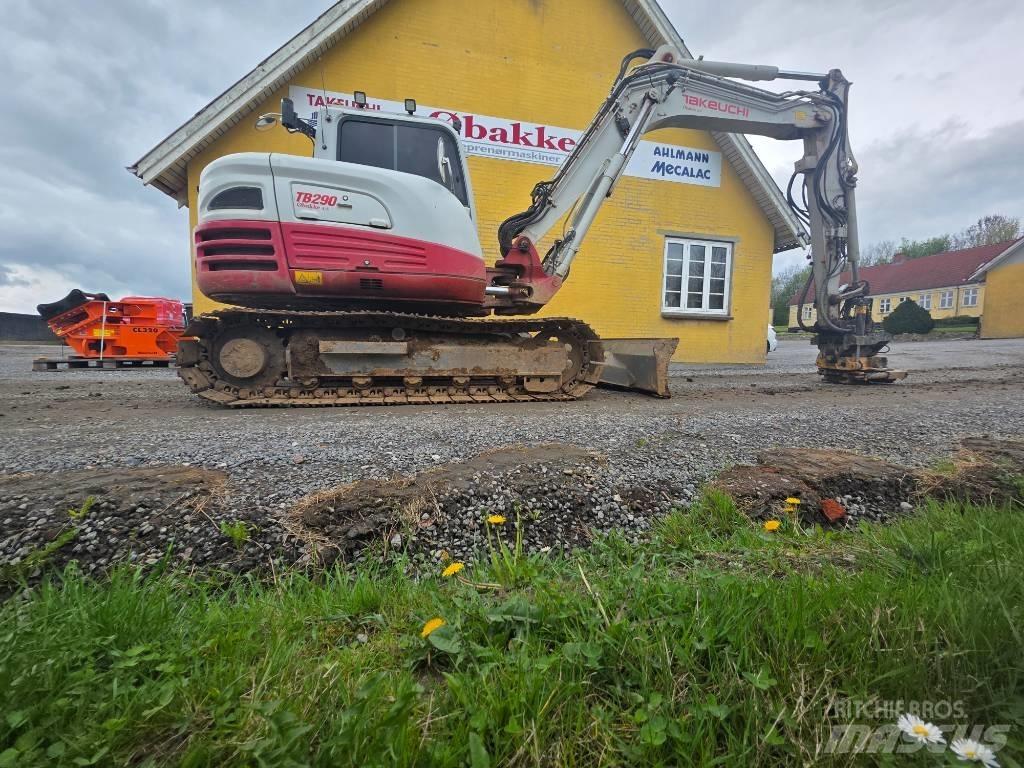 Takeuchi TB 290 Середні екскаватори 7т. - 12т.