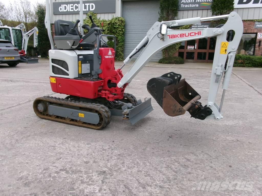 Takeuchi TB 210 R Міні-екскаватори < 7т