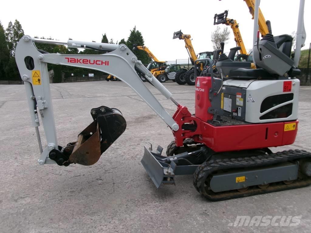 Takeuchi TB 210 R Міні-екскаватори < 7т