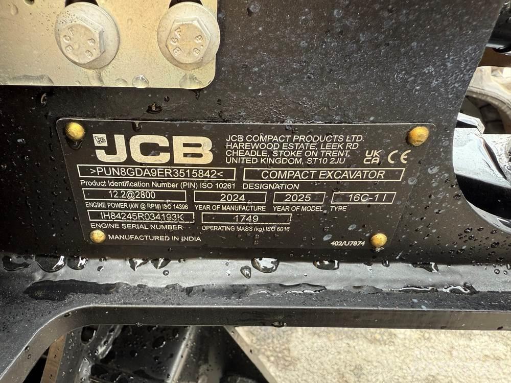 JCB 16C-1 Міні-екскаватори < 7т