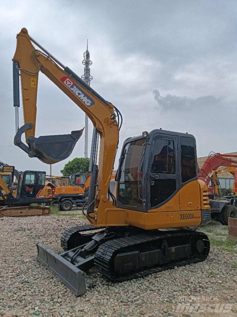 XCMG XE 60 DA Міні-екскаватори < 7т