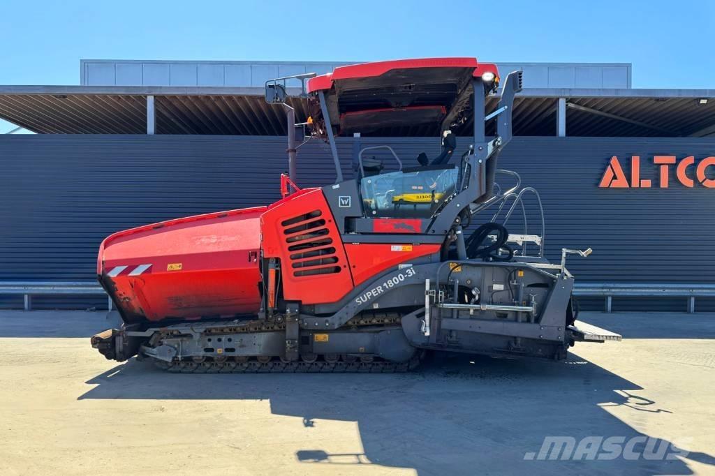 Vögele SUPER 1800-3I Асфальтовкладачі