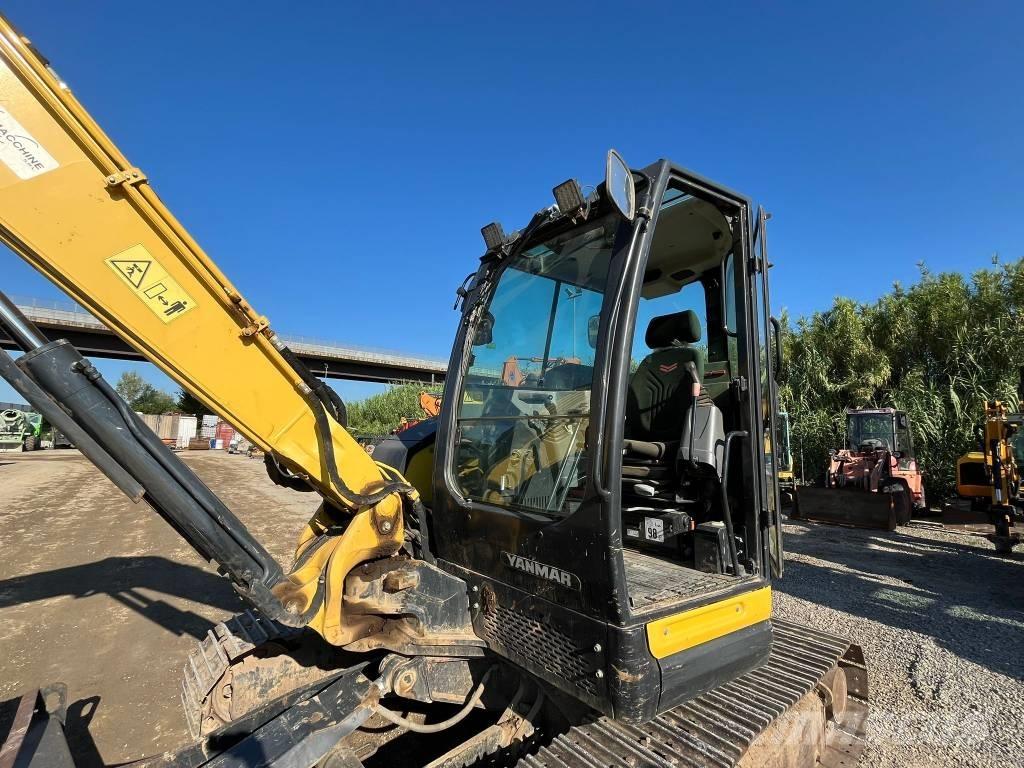 Yanmar Vio 80-1A Гусеничні екскаватори