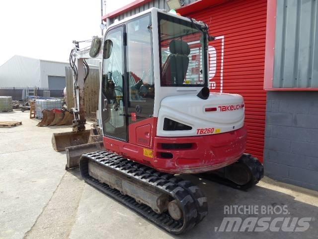Takeuchi TB 260 Міні-екскаватори < 7т