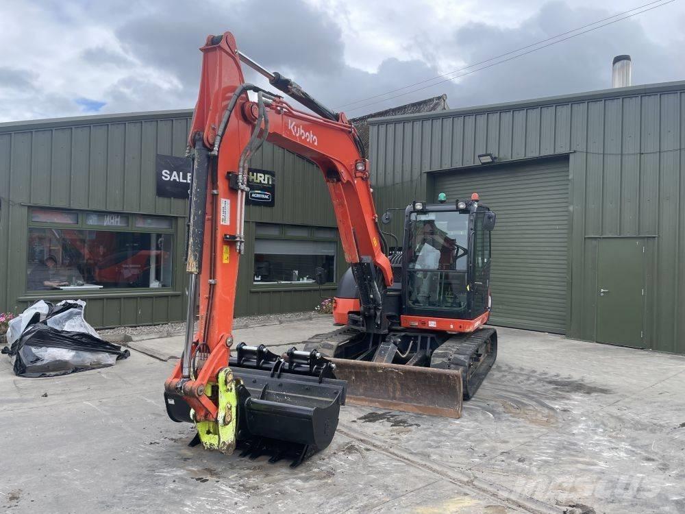 Kubota KX 080-4 Середні екскаватори 7т. - 12т.