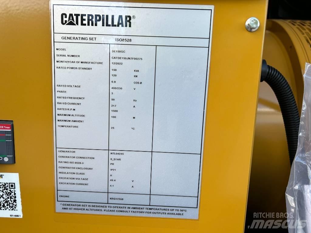 CAT DE 150 Дизельні генератори