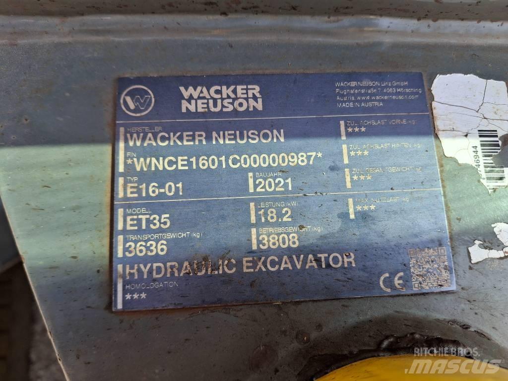 Wacker Neuson ET35 Гусеничні екскаватори