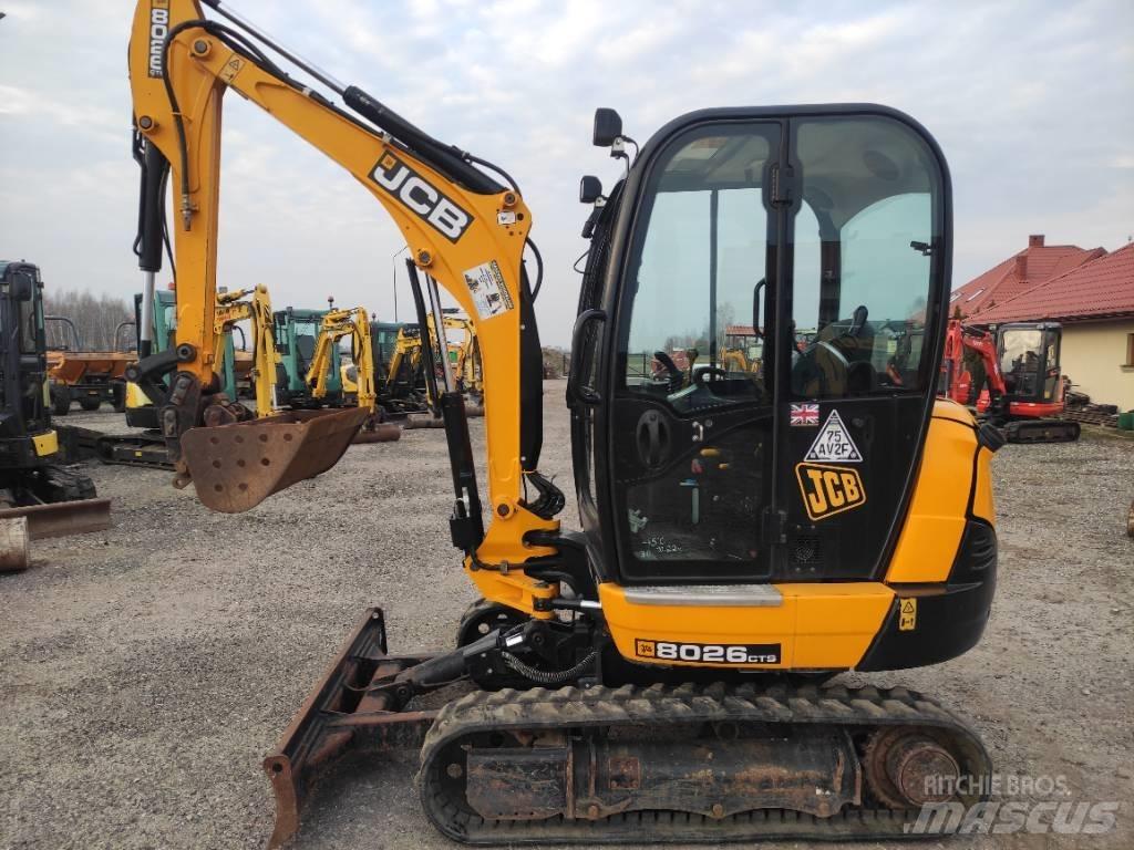 JCB 8026 CTS Міні-екскаватори < 7т