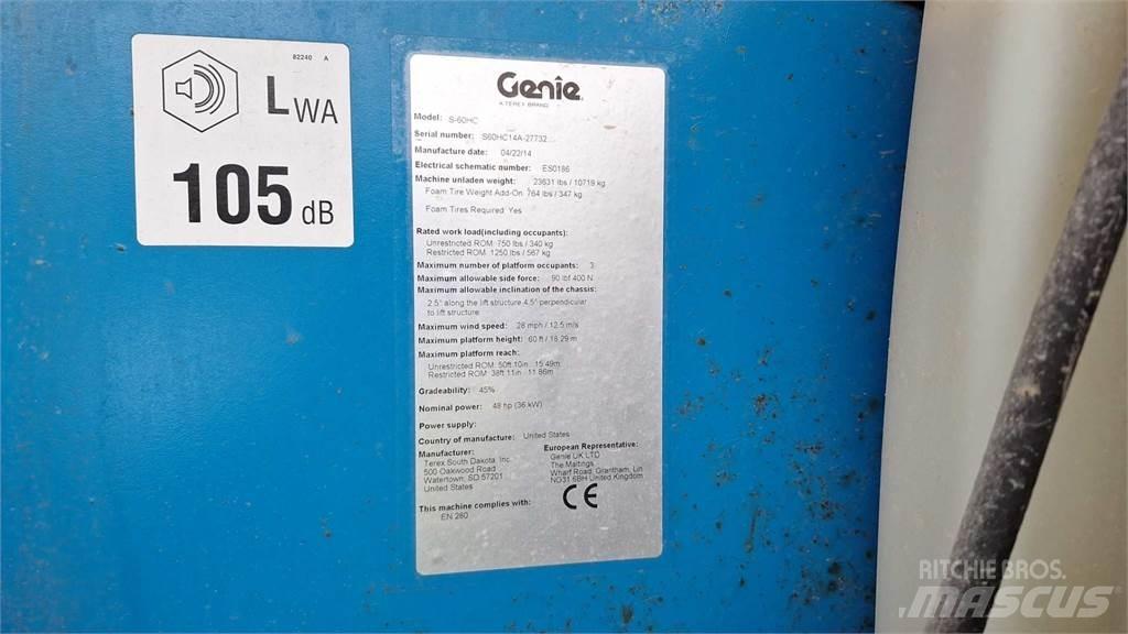 Genie S60HCE Телескопічні підйомники