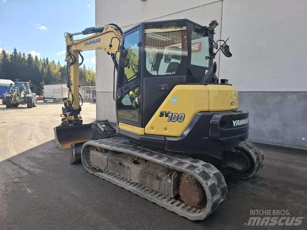 Yanmar SV 100-2A Середні екскаватори 7т. - 12т.