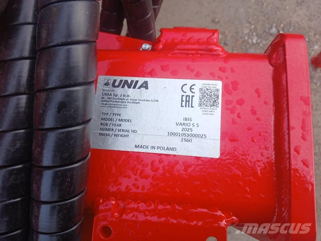 Unia Ibis Vario H 5 Реверсивні плуги