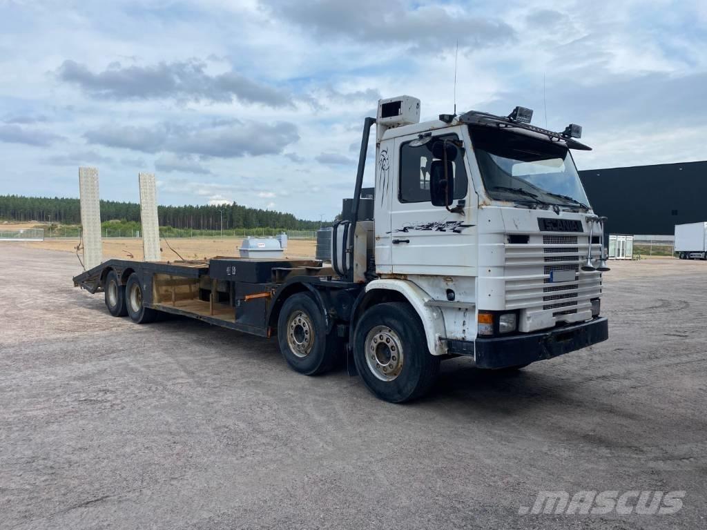 Scania R142H 8X2 Вантажівки-платформи/бокове розвантаження