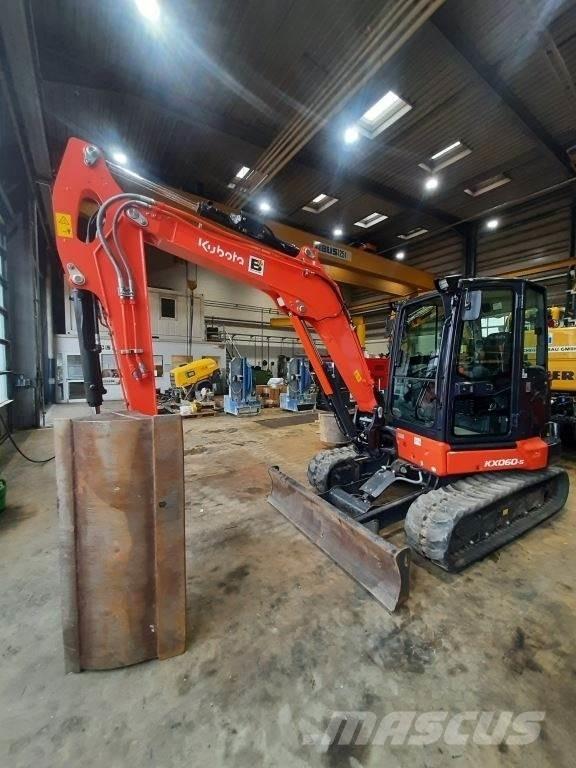 Kubota KX060-5 Міні-екскаватори < 7т