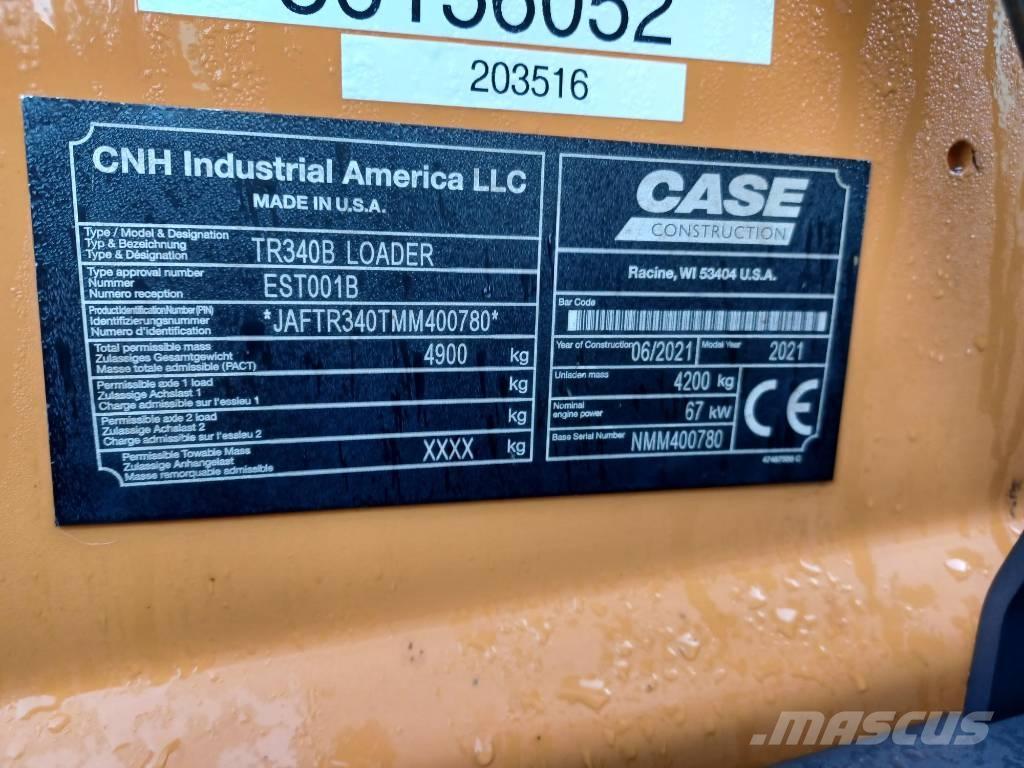 CASE TR 340 Міні-навантажувачі
