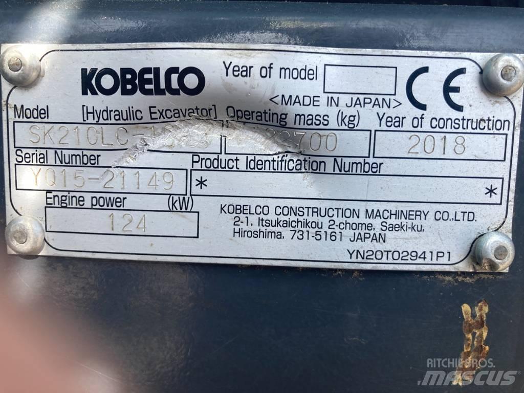 Kobelco SK 210 LC-10 Гусеничні екскаватори
