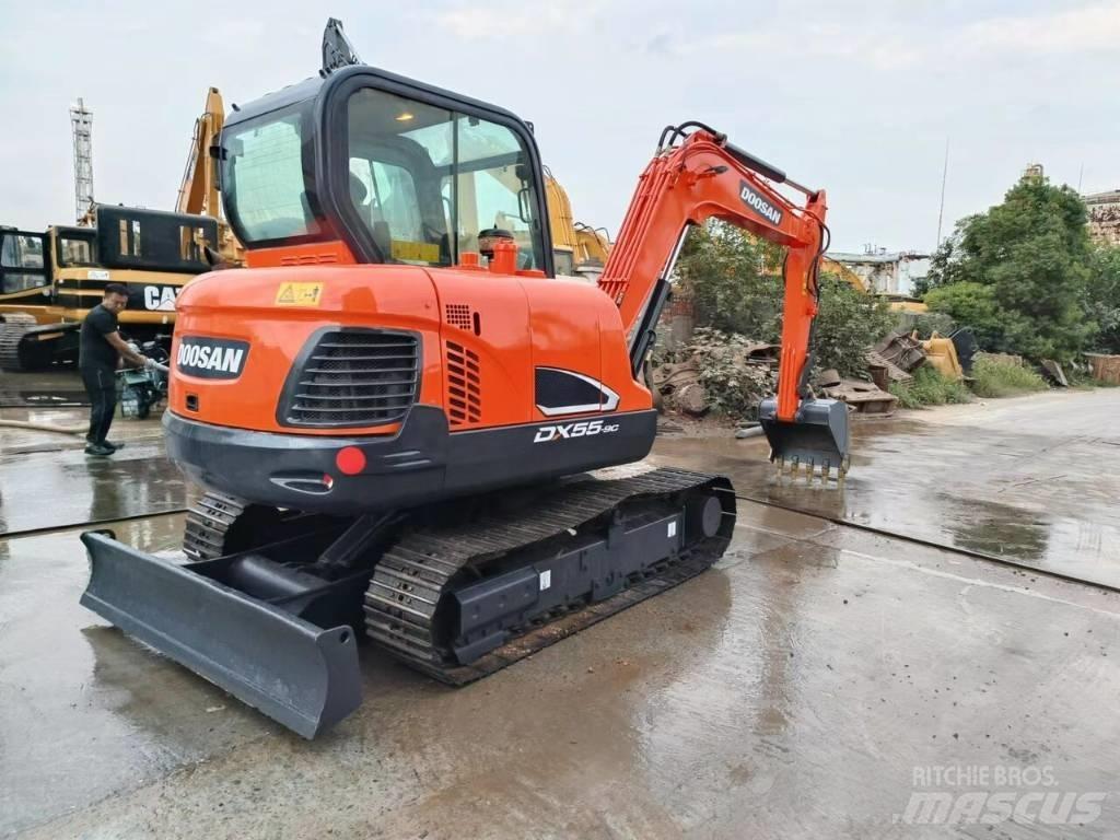 Doosan DX 55 Міні-екскаватори < 7т