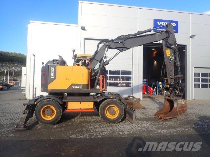 Volvo EWR 150 E Колісні екскаватори