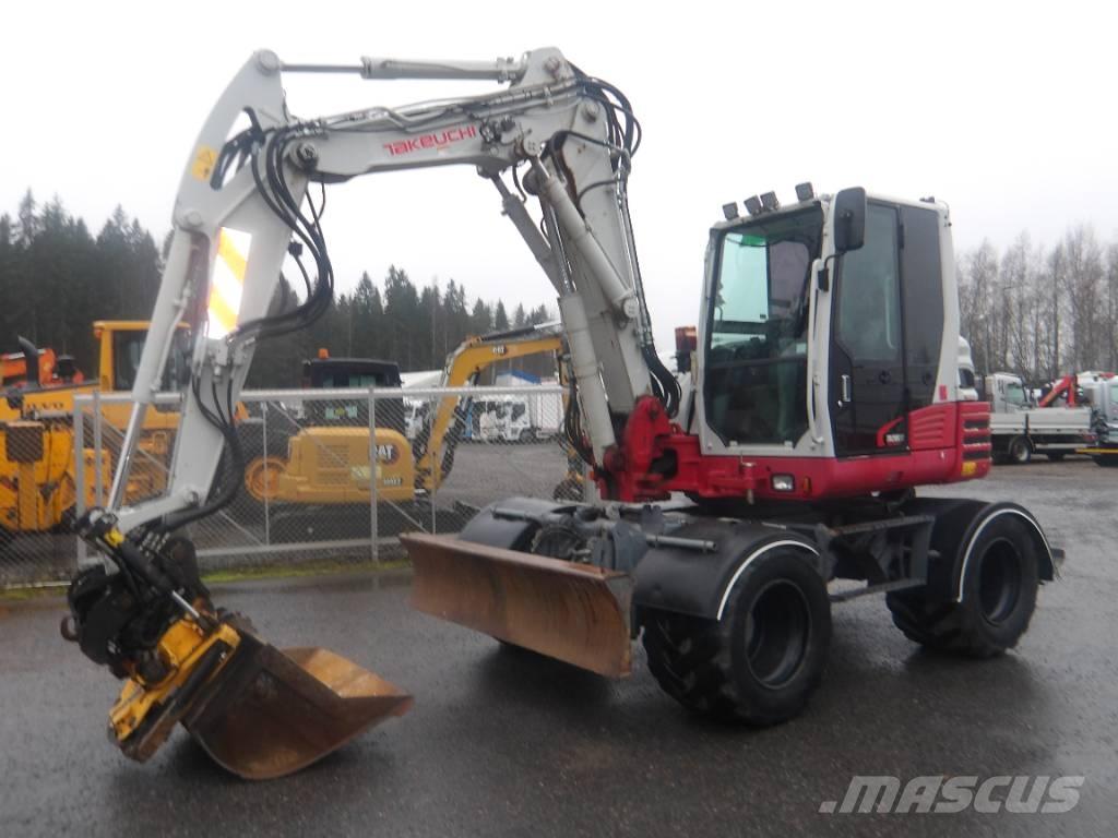 Takeuchi TB 295 W Колісні екскаватори